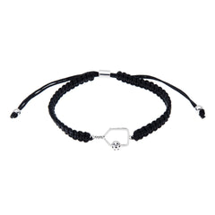 Pickleballsports Born to Rally Pickleball Paddle Adjustable Rope Bracelet