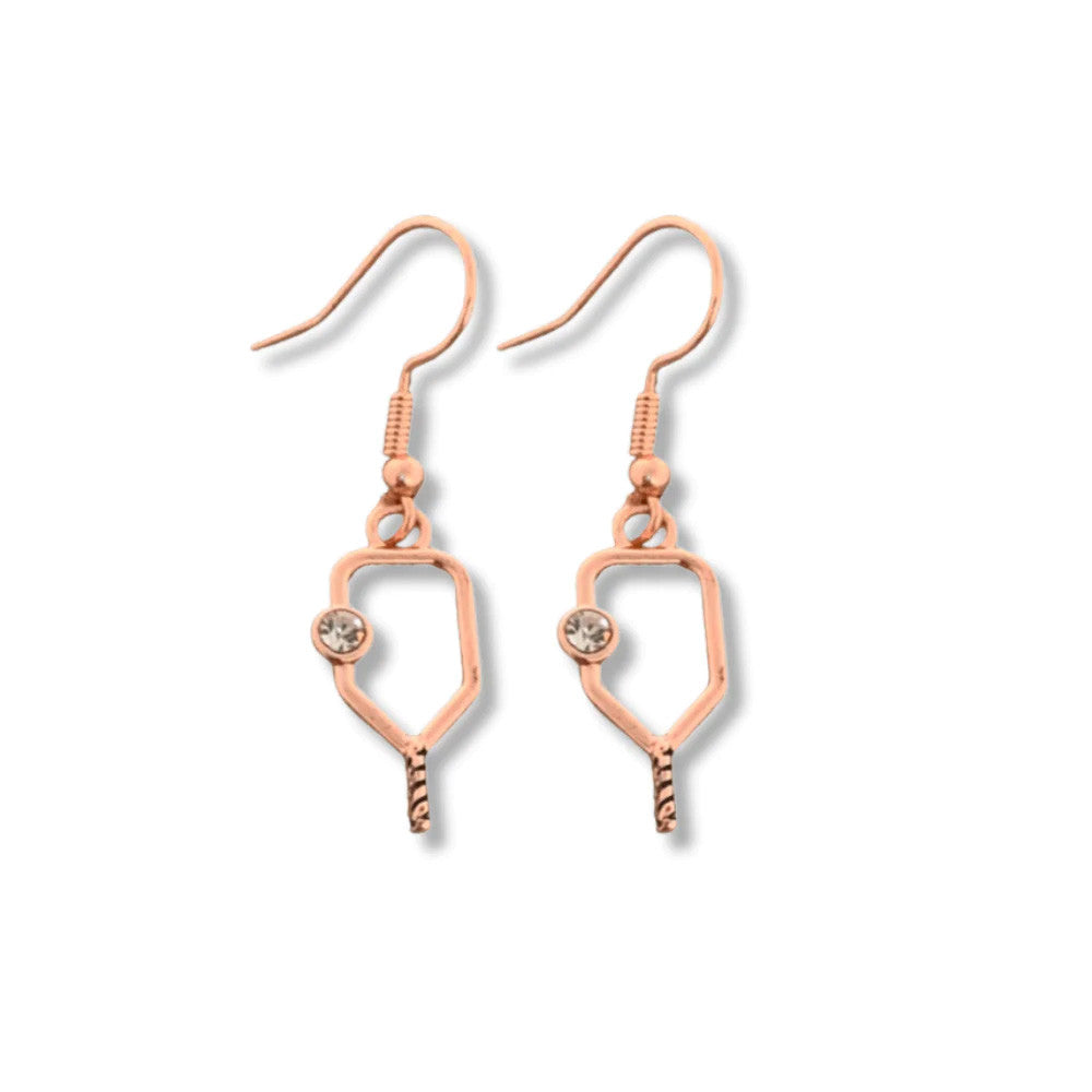 Pickleballsports Born to Rally Pickleball Dangle Earrings