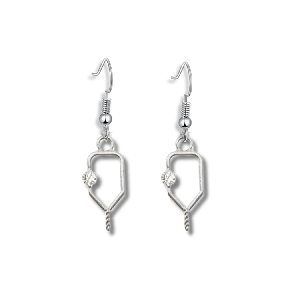 Pickleballsports Born to Rally Pickleball Dangle Earrings