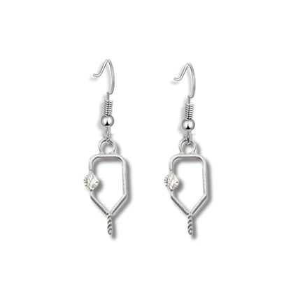 Pickleballsports Born to Rally Pickleball Dangle Earrings