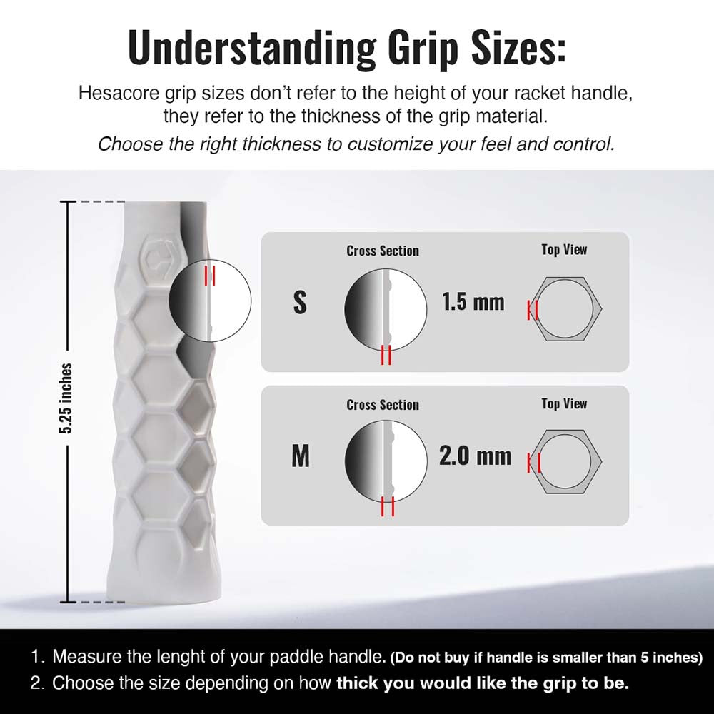 Pickleballsports Hesacore Pickleball Grip