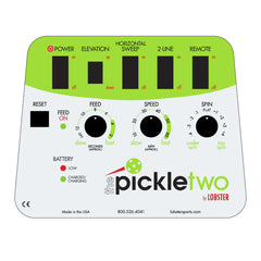 Pickleballsports The Pickle Two Ball Machine by Lobster