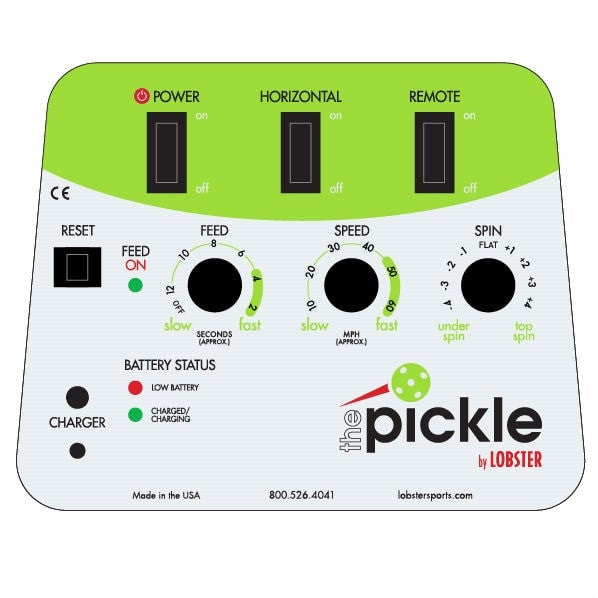 Pickleballsports The Pickle Ball Machine by Lobster