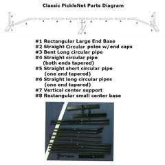 Pickleballsports Classic PickleNet Replacement Parts