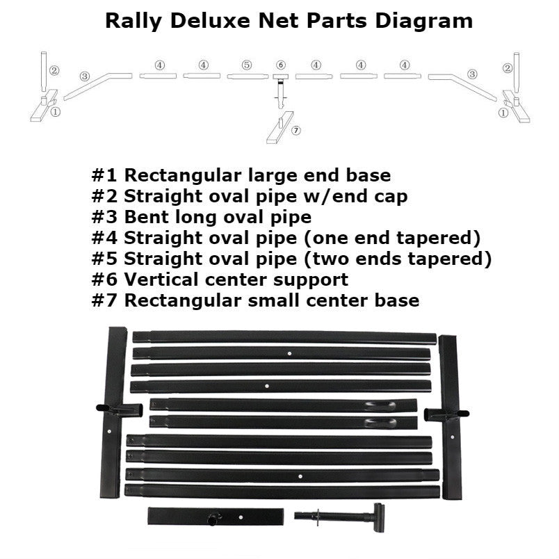 Pickleballsports Rally Deluxe Net Replacement