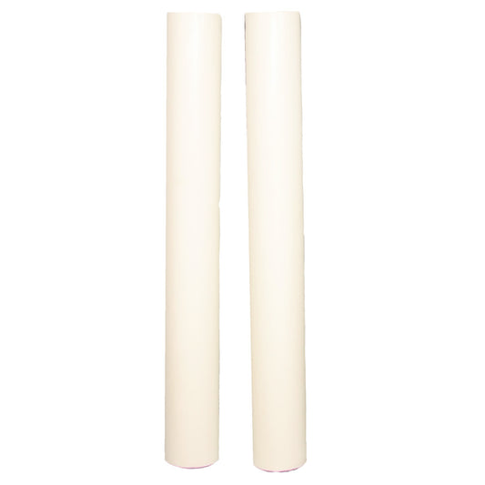 Pickleballsports PVC Net Post Sleeves Set of 2 with Caps