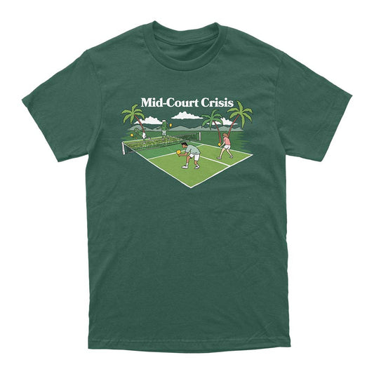 Pickleballsports Wallflower Mid Court Crisis T-Shirt - Unisex