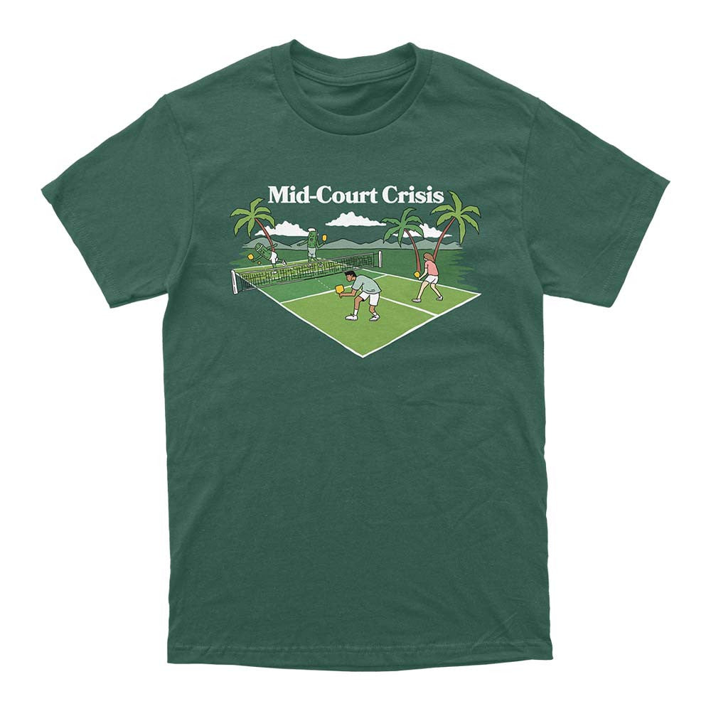 Pickleballsports Wallflower Mid Court Crisis T-Shirt - Unisex