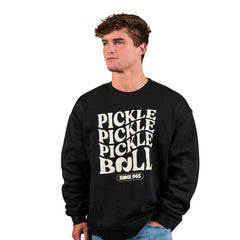 Pickleballsports Heritage Pickle Pickle Pickle-ball Crewneck Sweatshirt - Unisex