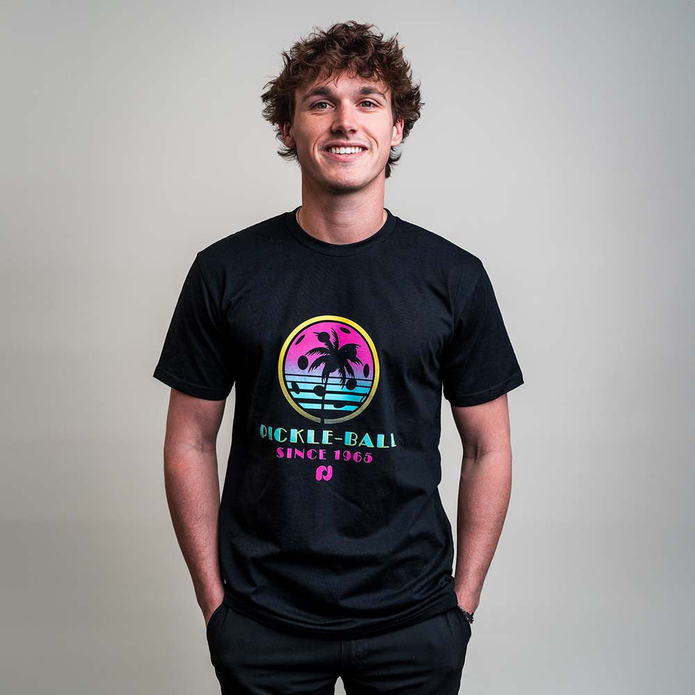 Pickleballsports Heritage Pickle-ball Ombre Vice T-Shirt - Unisex