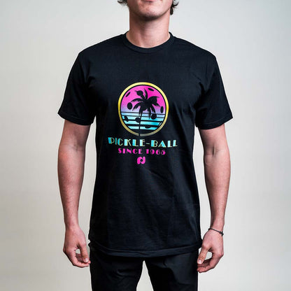 Pickleballsports Heritage Pickle-ball Ombre Vice T-Shirt - Unisex