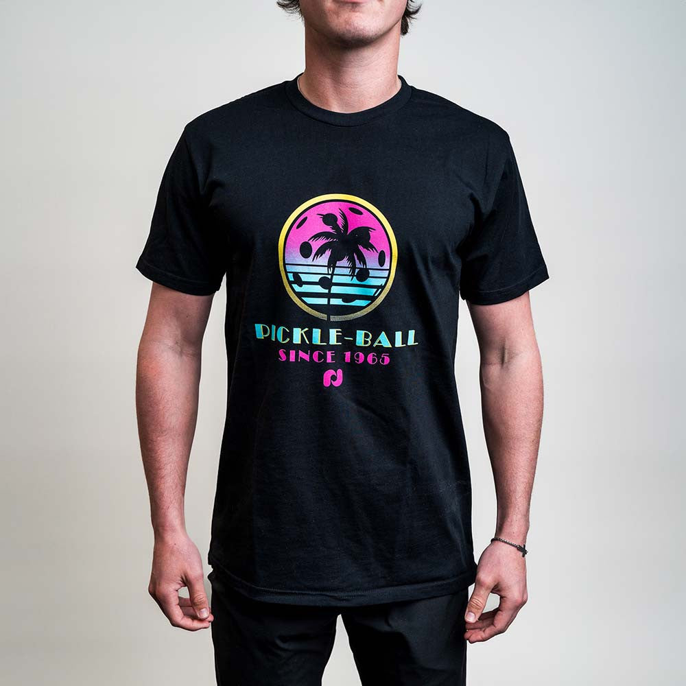 Pickleballsports Heritage Pickle-ball Ombre Vice T-Shirt - Unisex