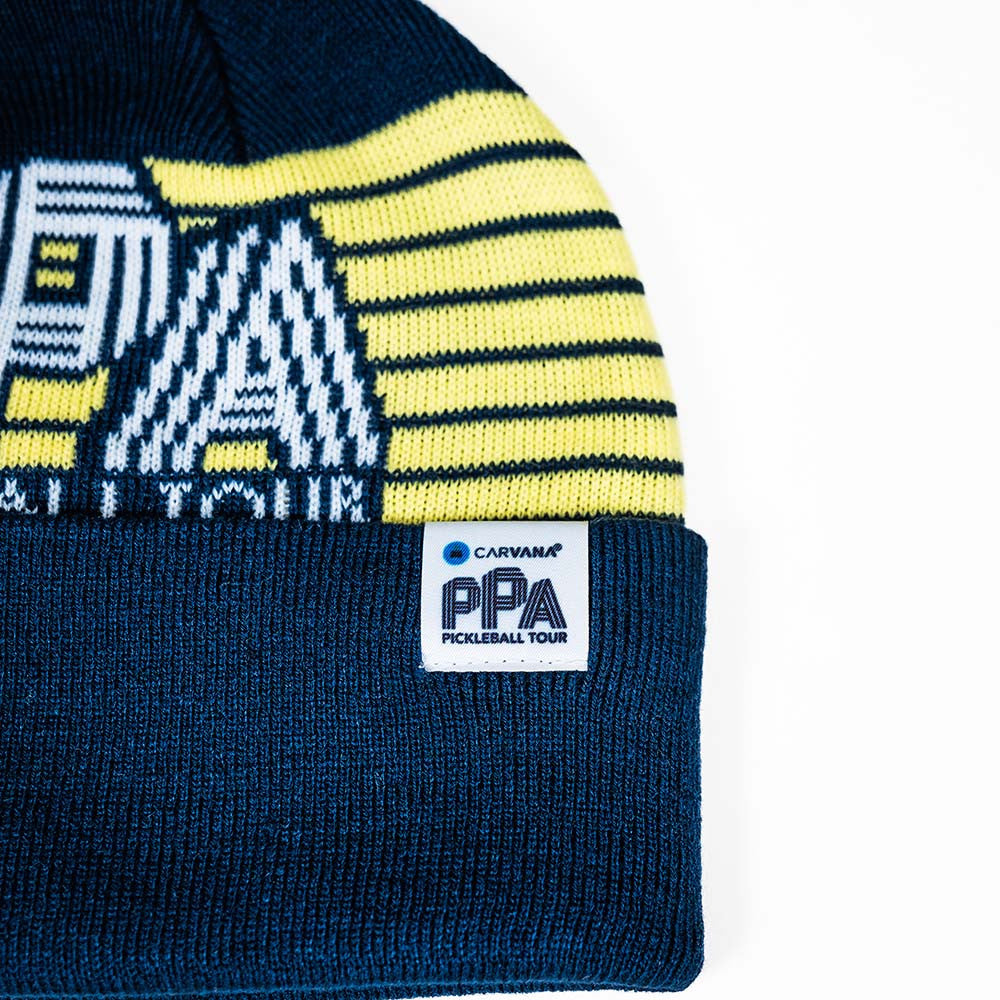 Pickleballsports PPa Jacquard Pom Beanie