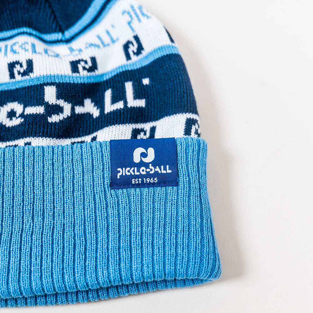 Pickleballsports Heritage Pickle-ball Old School Pom Beanie