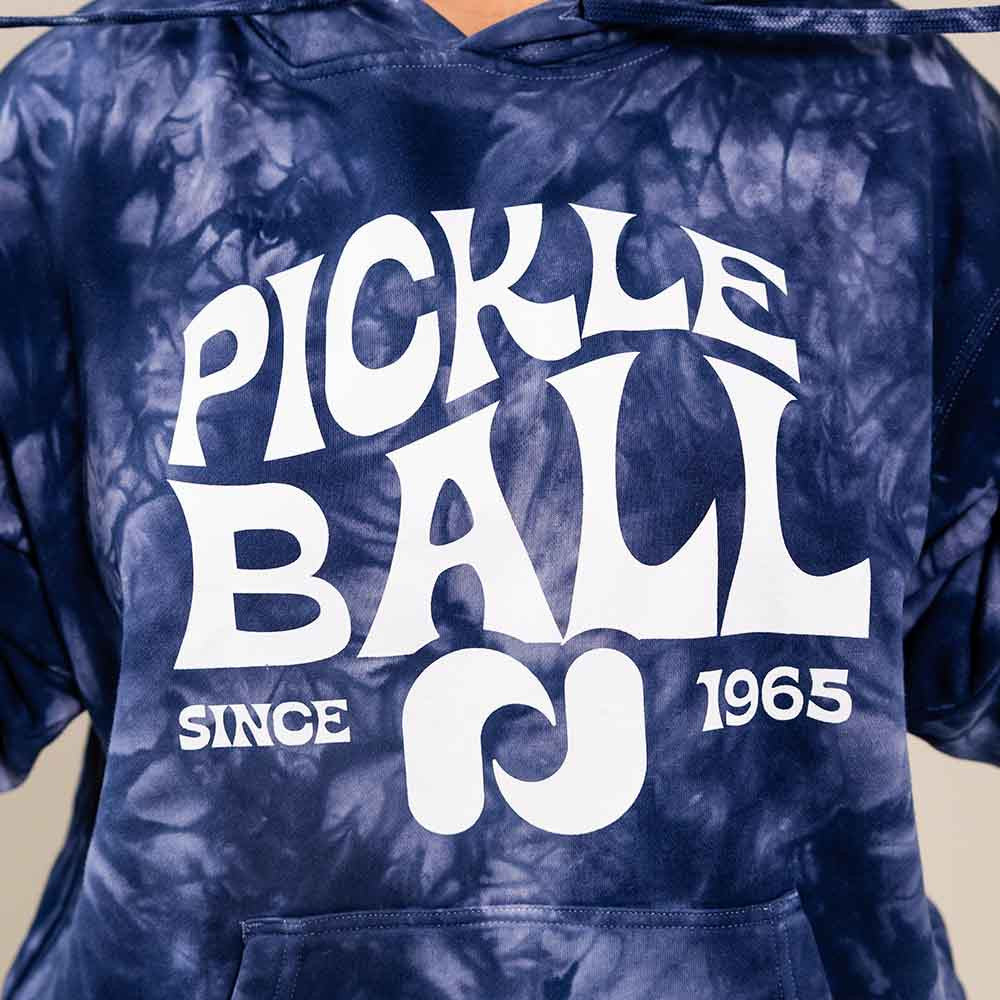 Pickleballsports Heritage Pickle-ball Groovy Hoodie