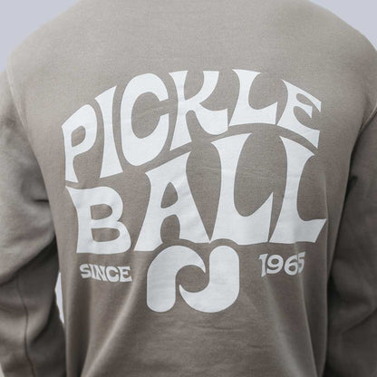 Pickleballsports Heritage Pickle-ball Groovy Hoodie