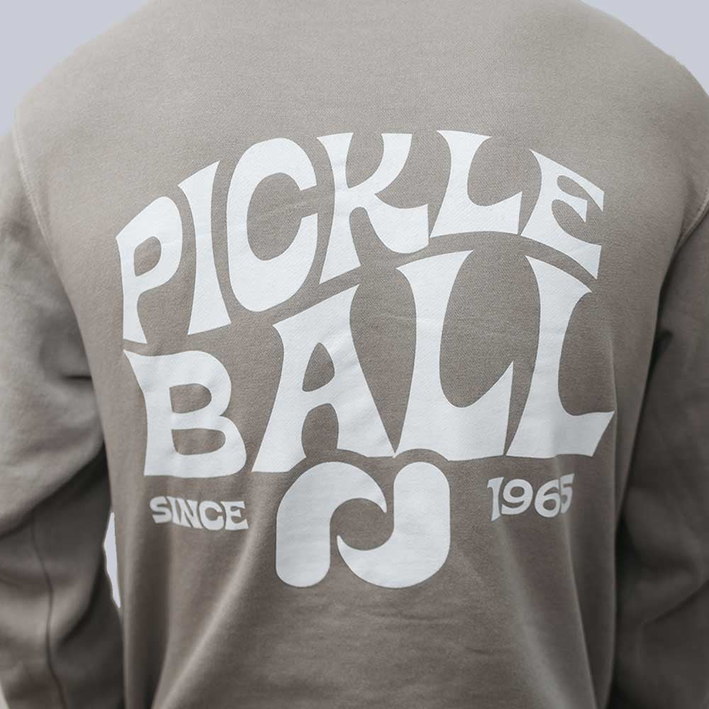 Pickleballsports Heritage Pickle-ball Groovy Hoodie