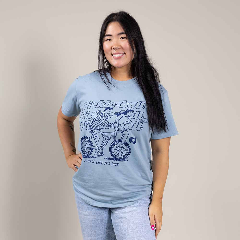 Pickleballsports Heritage Pickle-ball Bike Tee - Unisex