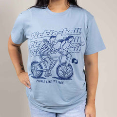 Pickleballsports Heritage Pickle-ball Bike Tee - Unisex