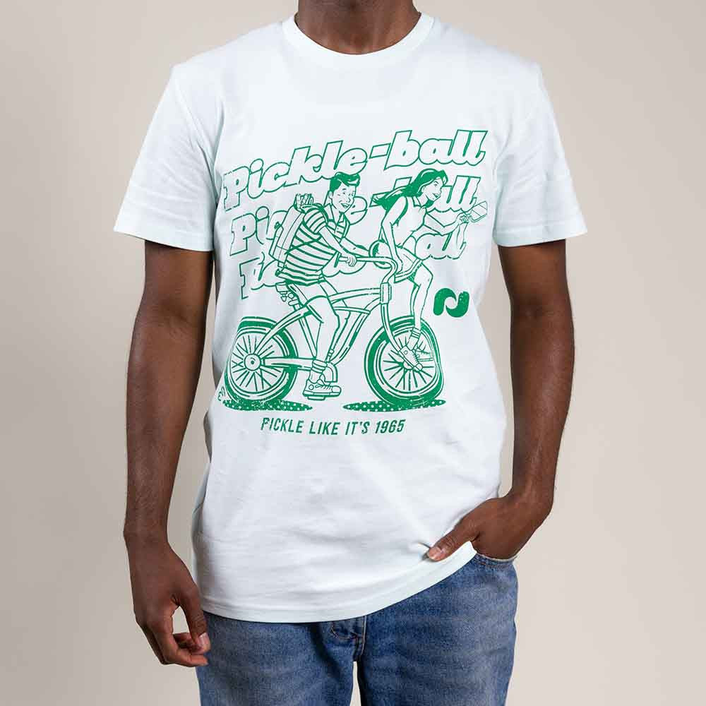 Pickleballsports Heritage Pickle-ball Bike Tee - Unisex