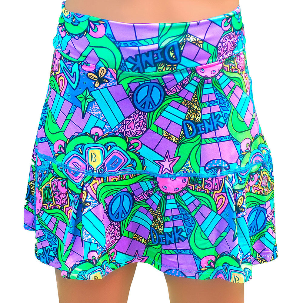 Pickleballsports Pickleball Bella Groovy Drop Pleat Skort