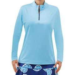Pickleballsports Pickleball Bella Quarter Zip Long Sleeve Shirt