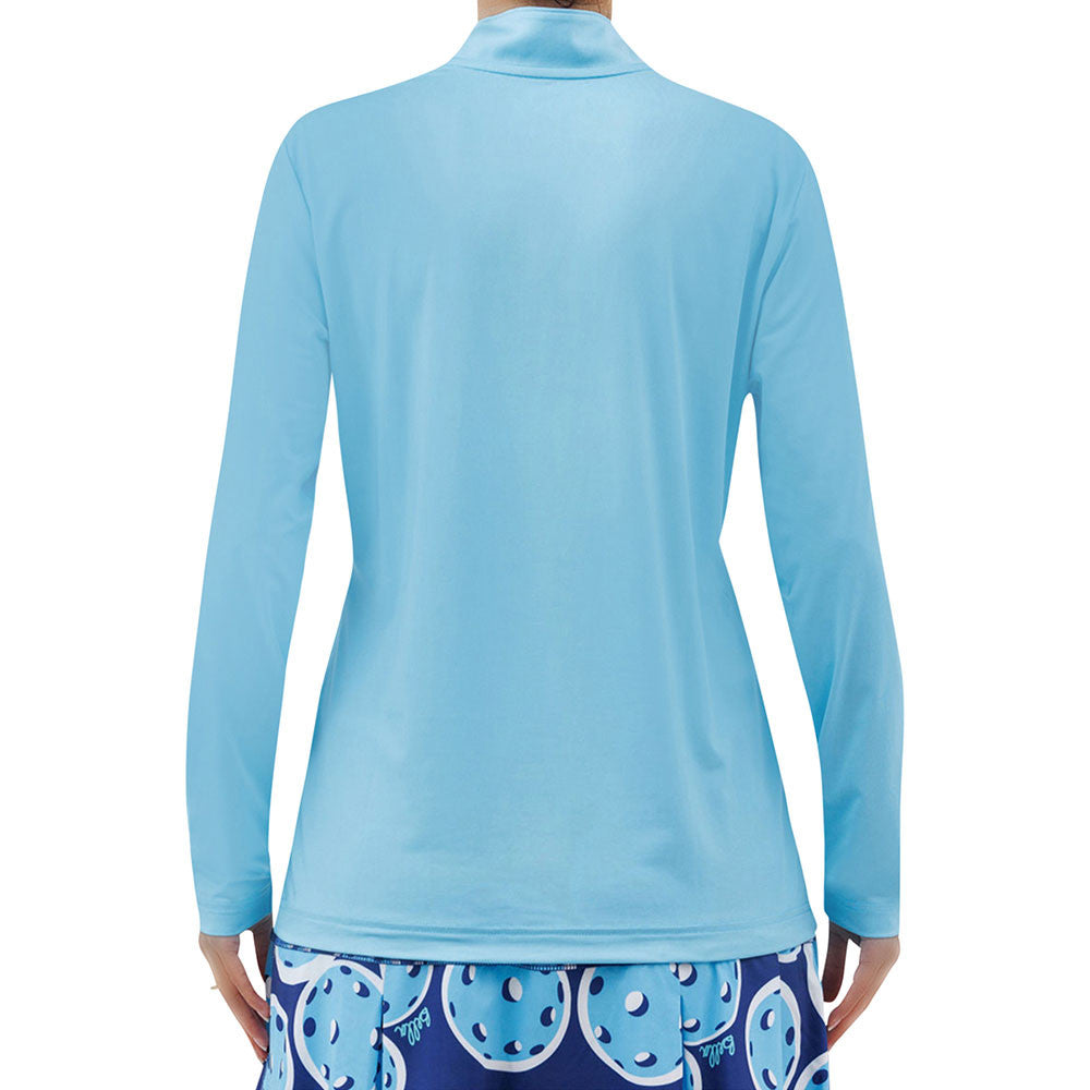 Pickleballsports Pickleball Bella Quarter Zip Long Sleeve Shirt