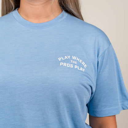 Pickleballsports PPa 'Where Pros Play' Comfy T-Shirt - Unisex