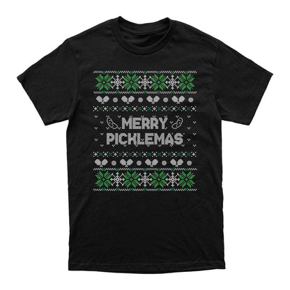 Pickleballsports Wallflower Merry Xmas Fairisle T-Shirt - Unisex