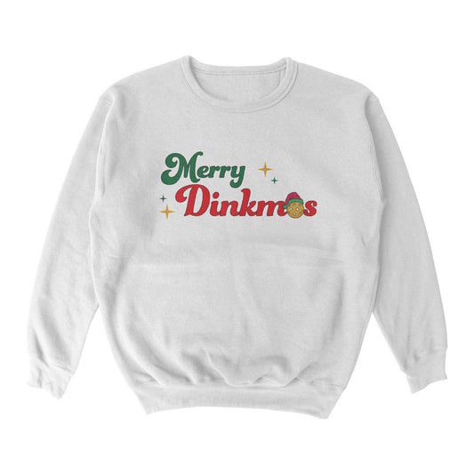 Pickleballsports Wallflower Merry Dinkmas Crewneck Sweatshirt - Unisex