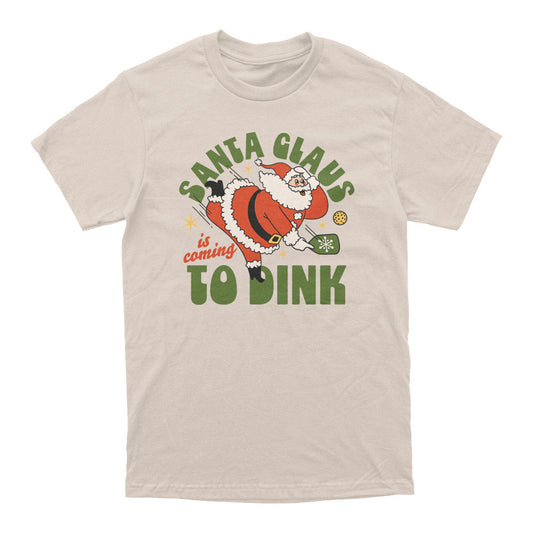 Pickleballsports Wallflower Santa Clause Dink T-Shirt - Unisex