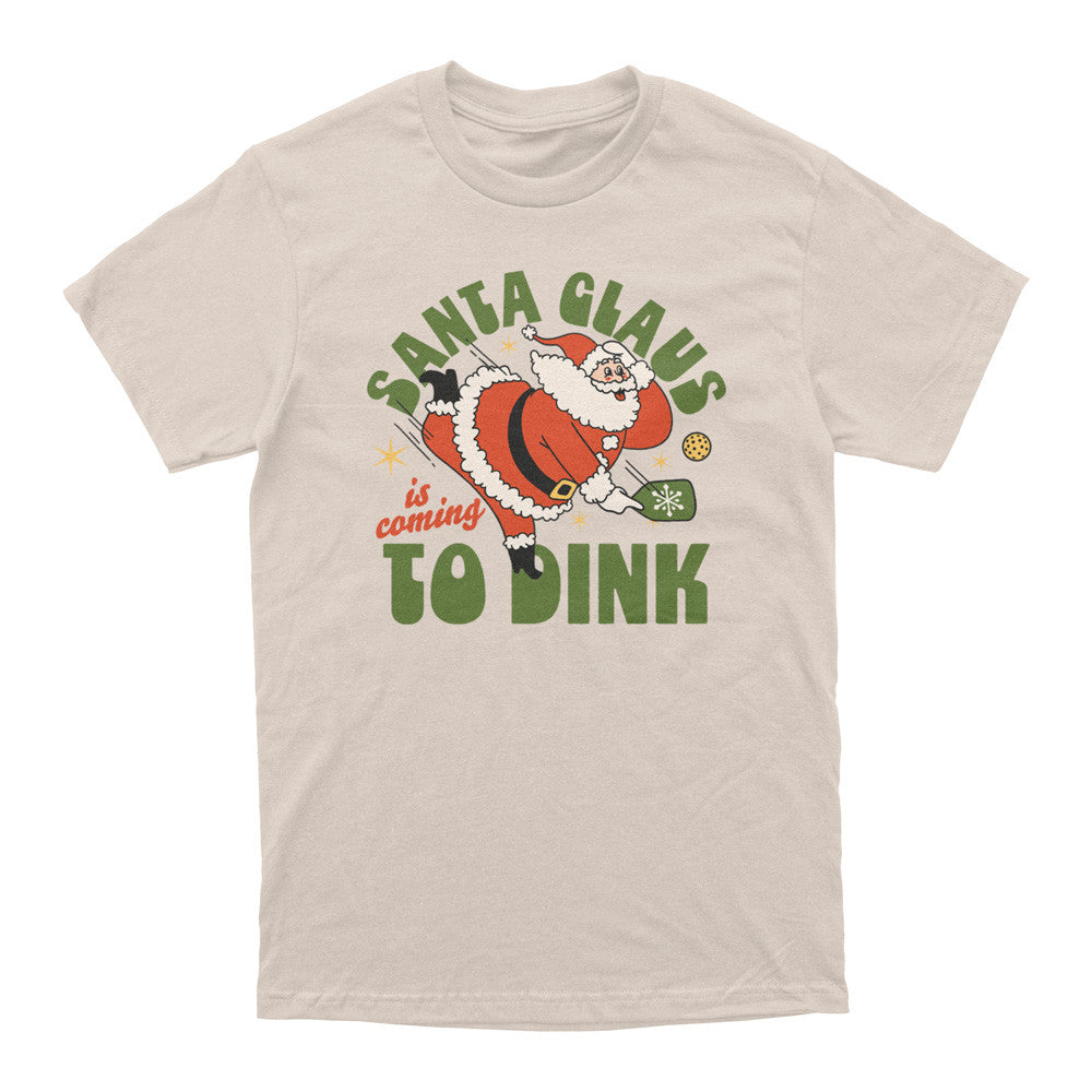 Pickleballsports Wallflower Santa Clause Dink T-Shirt - Unisex