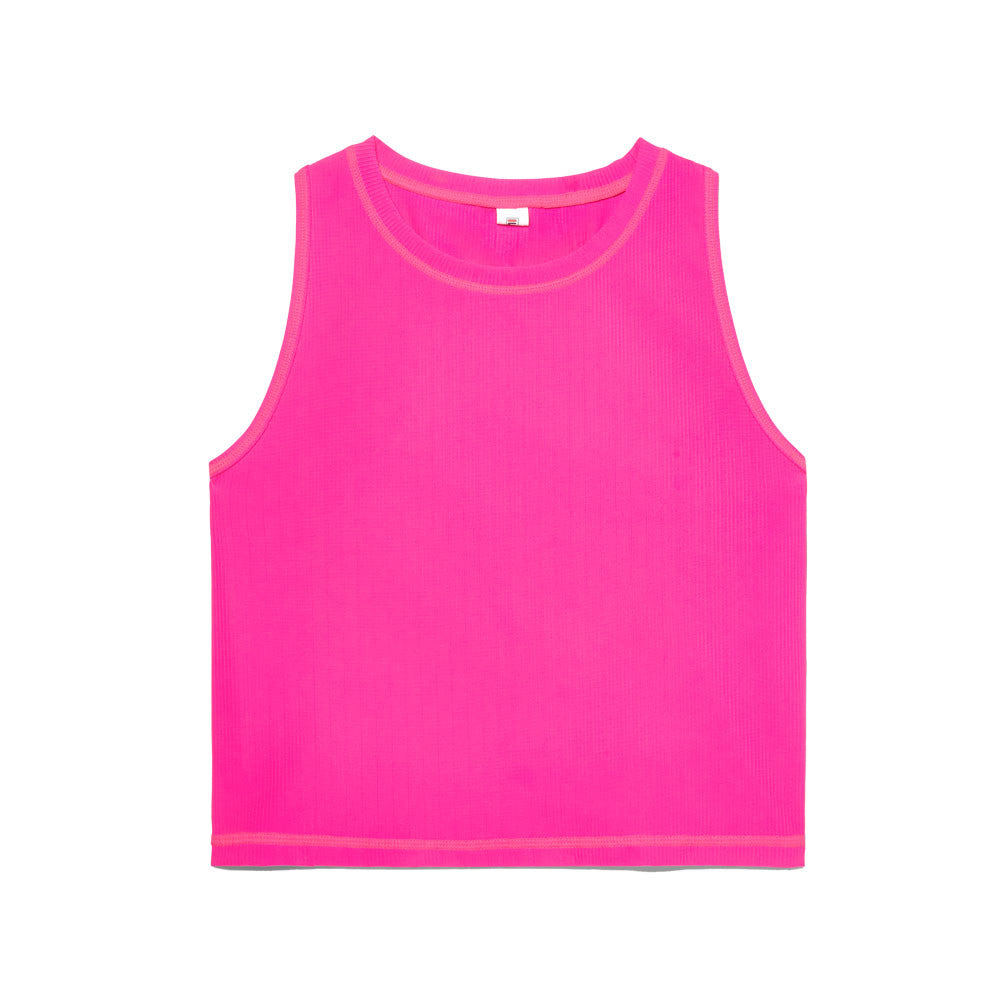 Pickleballsports FILA FI-LUX Ribbed Crop Top